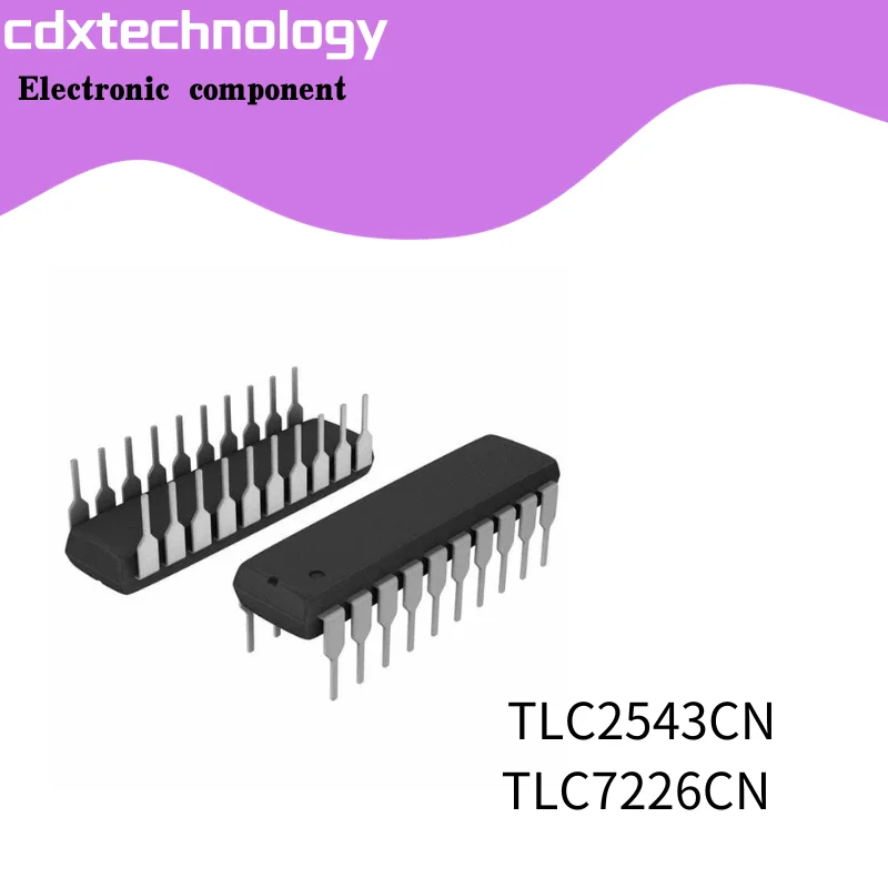 

5 шт., интегральная схема TLC2543CN TLC7226CN DIP20, новый оригинальный запас