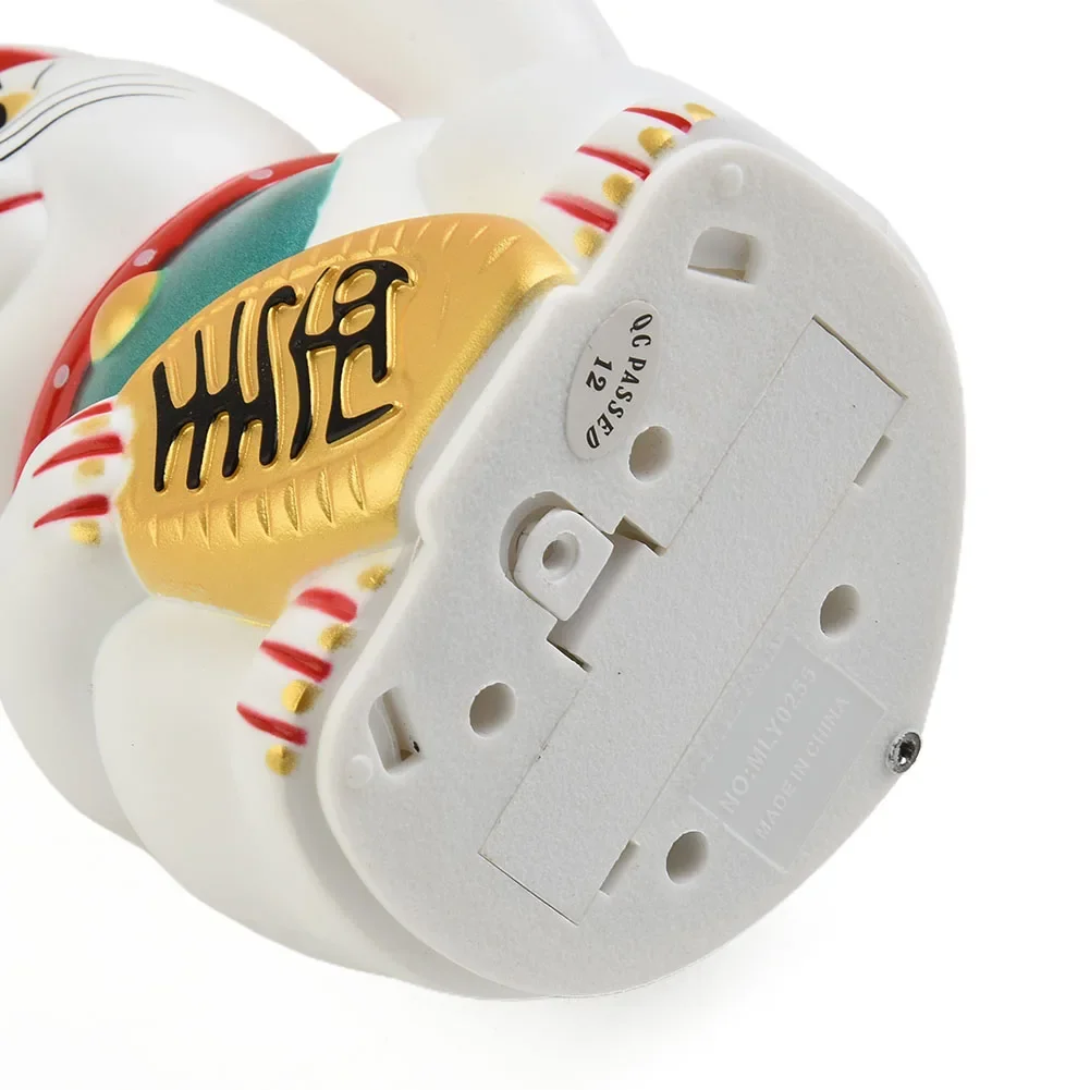 Статуэтка Lucky Cat Wealth Wave Hand Gold Maneki Neko Cute Electric