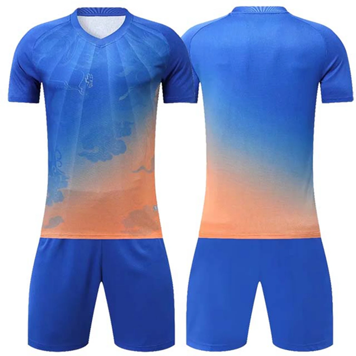 Custom Football Kit Men's Football Kit Adult and Youth Football Training Kit Sports Short Sleeve Running Kit 2023 Sportswear
