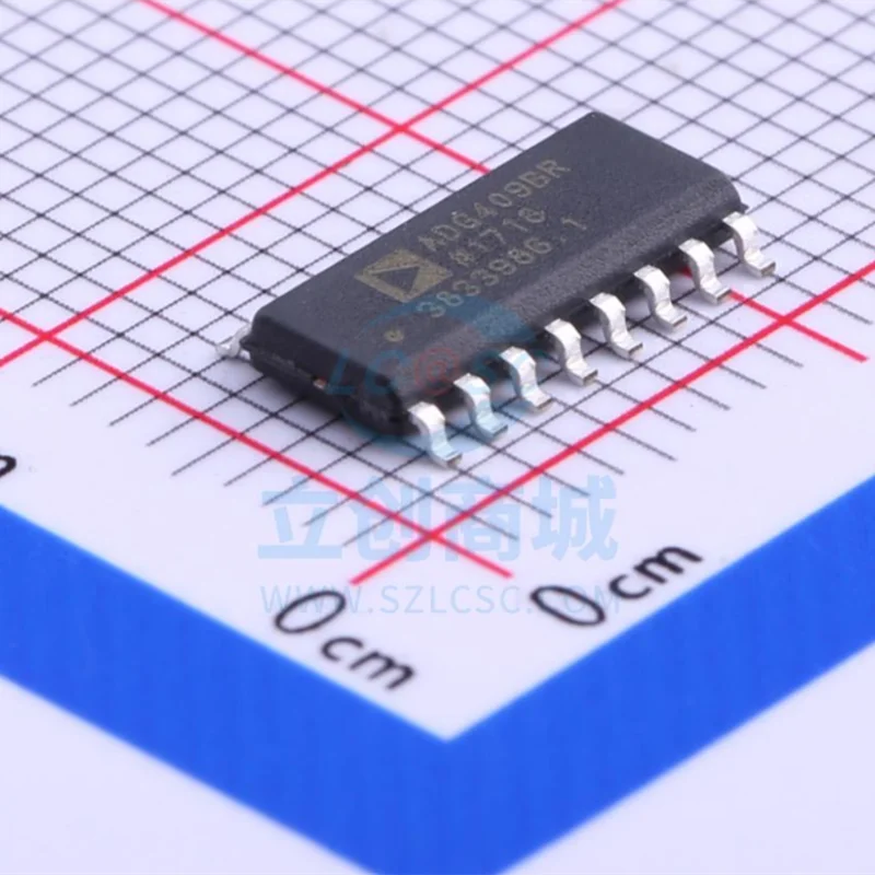 

10PCS ADG409BRZ ADG409BR ADG409 IC MULTIPLEXER DUAL 4X1 16SOIC New and Original