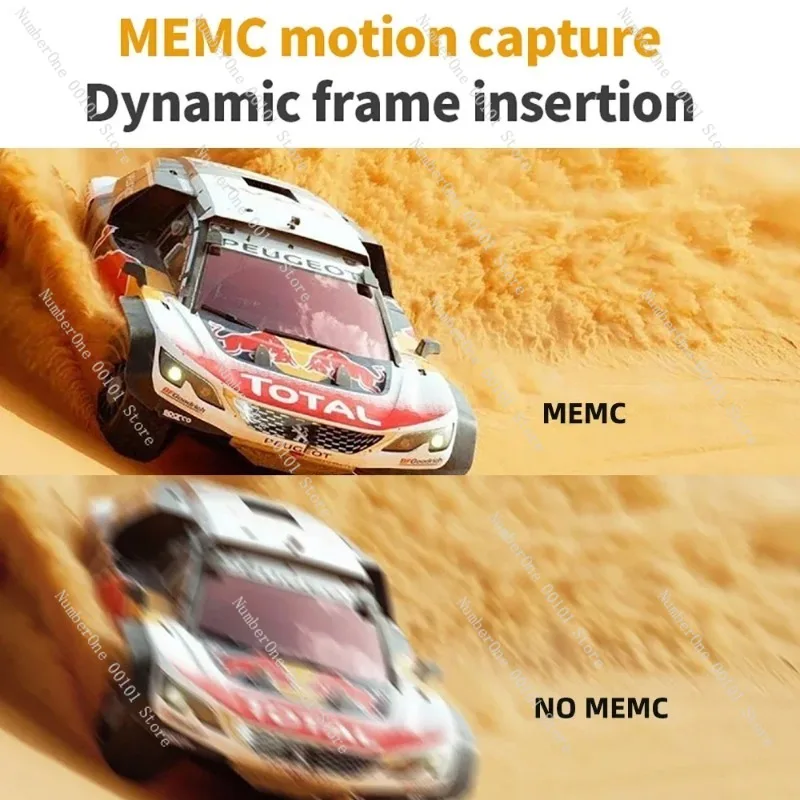 HY400 1080P Макс. проектор 4K 3D-поддержка MEMC HDR10+ Проектор со встроенным аккумулятором 200