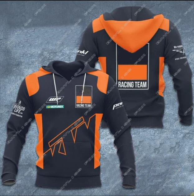 

2021 мотоциклетная Толстовка Gp для KTM с капюшоном красного цвета для езды на мотоцикле, мотокросс команда, гоночная флисовая толстовка, куртки...