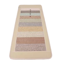 home use far infrared rays pemf therapy multi 10 stones mat