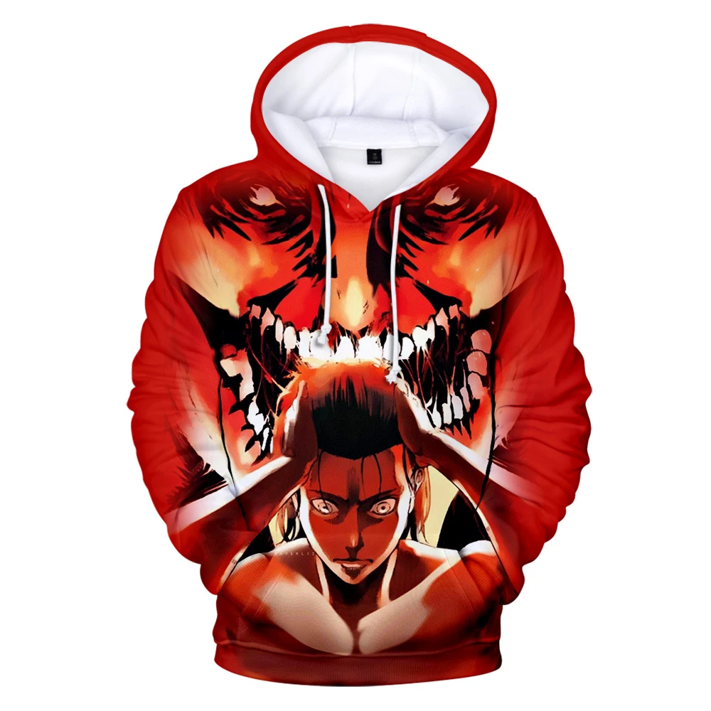 

New Newest Anime Attack On Titan Hoodies Men women Hoody Anime Attack On Titan Sweatshirts Boys/Girls Hooded Causal Kids Clothes