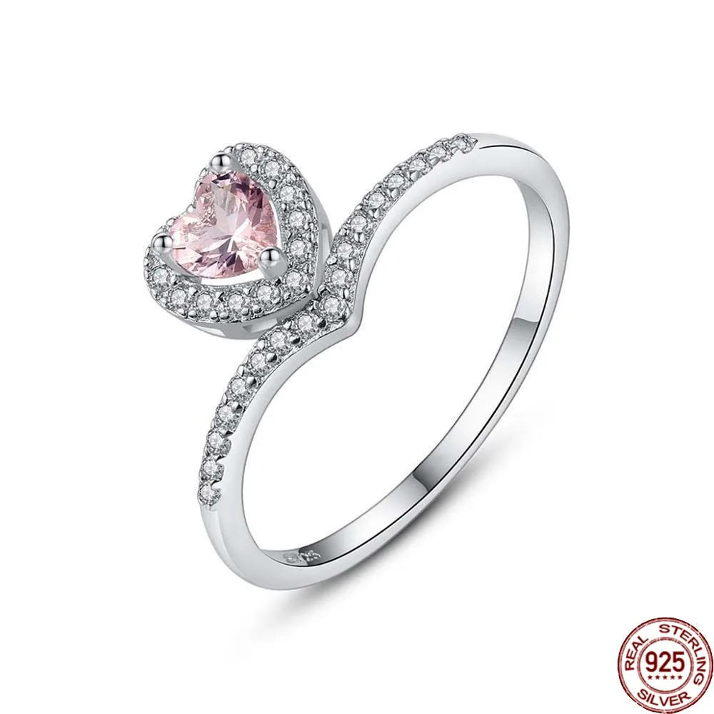 

BABIQU New Big Heart Topaz Gemstone Rings for Women Engagement Wedding Fine Jewelry Aneis De Prata Bijoux Femme Love Gift Sr0322
