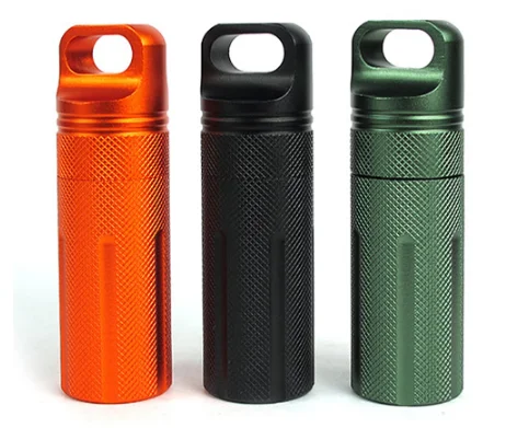 

1PCS Portable Waterproof Bottle Outdoor Emergency First Aid Survival Medicine Bottle Camping EDC Matchbox Moisture-Proof