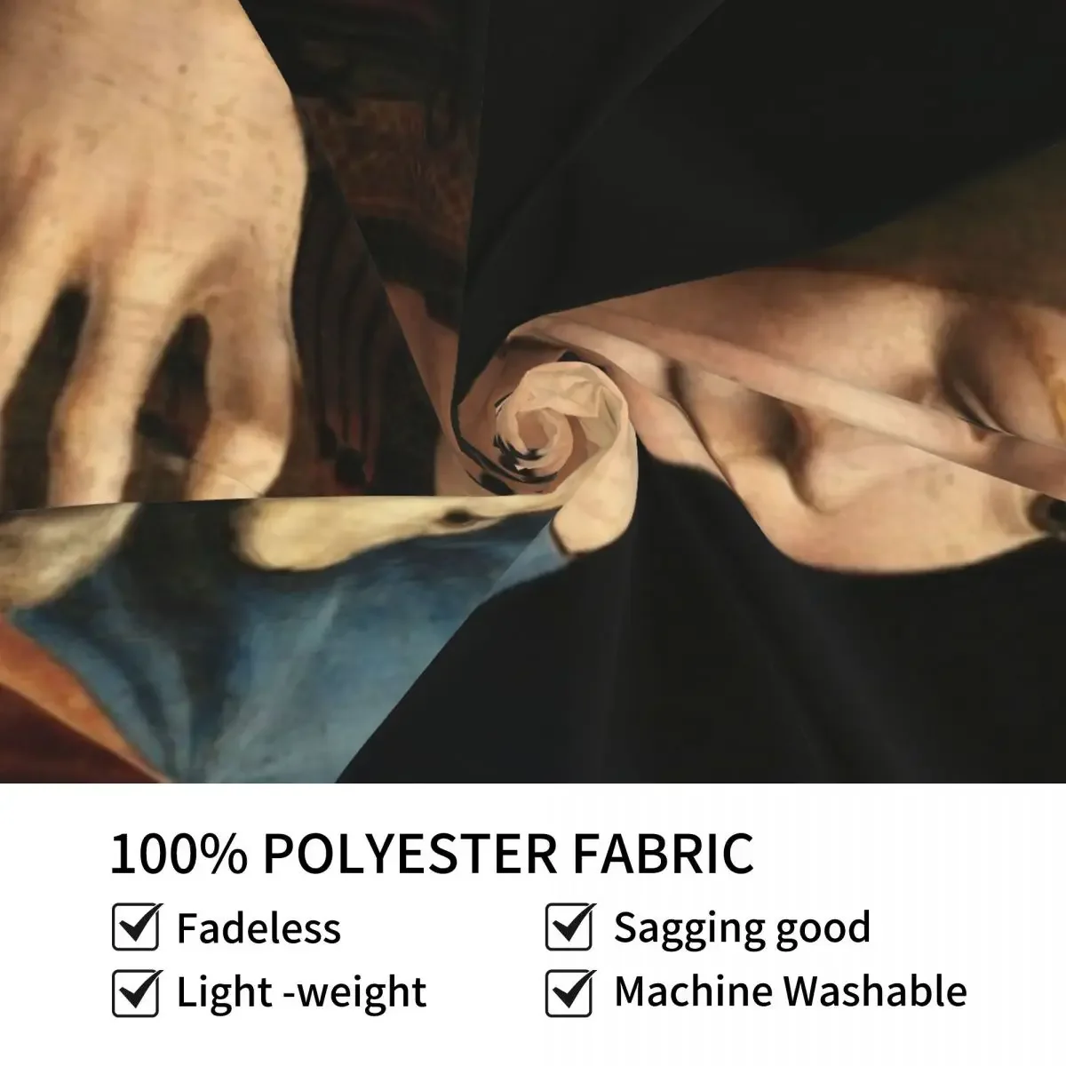 Дама с Эрном - Классическая картина Леонардо да Винчи гобелен украшения для