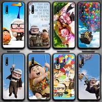 disney up phone case for huawei honor 30 20 10 9 8 8x 8c v30 lite view 7a pro