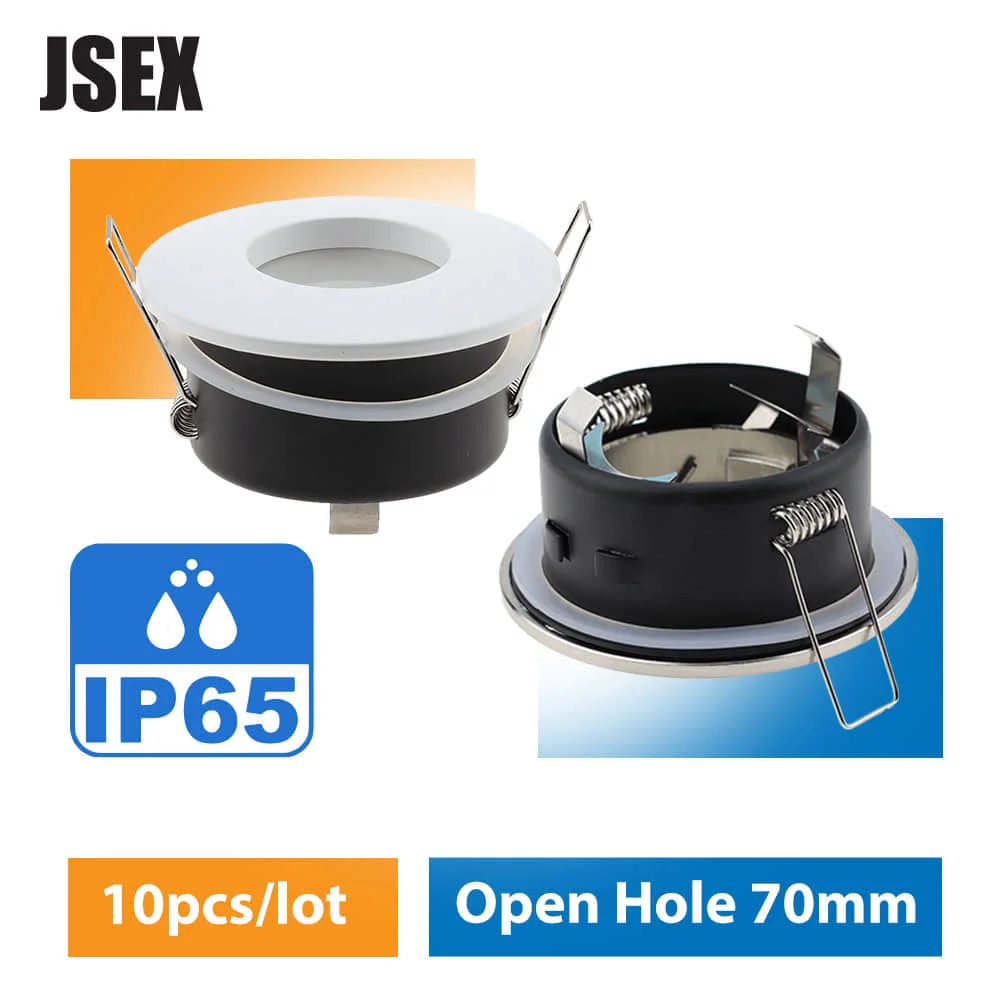 

LED Recessed Spotlight GU10 Fitting Frame MR16 Waterproof IP65 Outdoor Balcony Kitchen Bathroom Halogen Ceiling Spots Lamp Light
