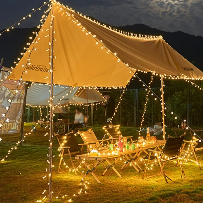 Светодиодная гирлянда с шарами питание от USB/аккумулятора 12 м