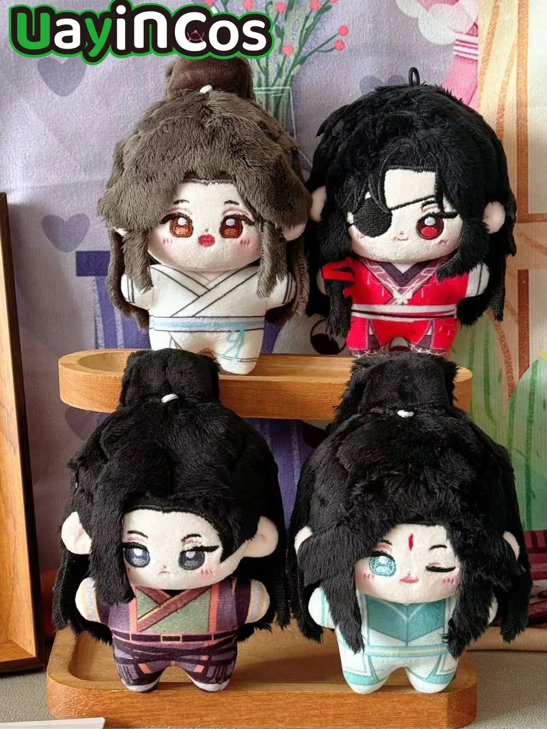 Аниме Tian Guan Ci Fu Hua Cheng Xie Lian He Xuan Qing официальный мягкий плюшевый брелок для ключей 12