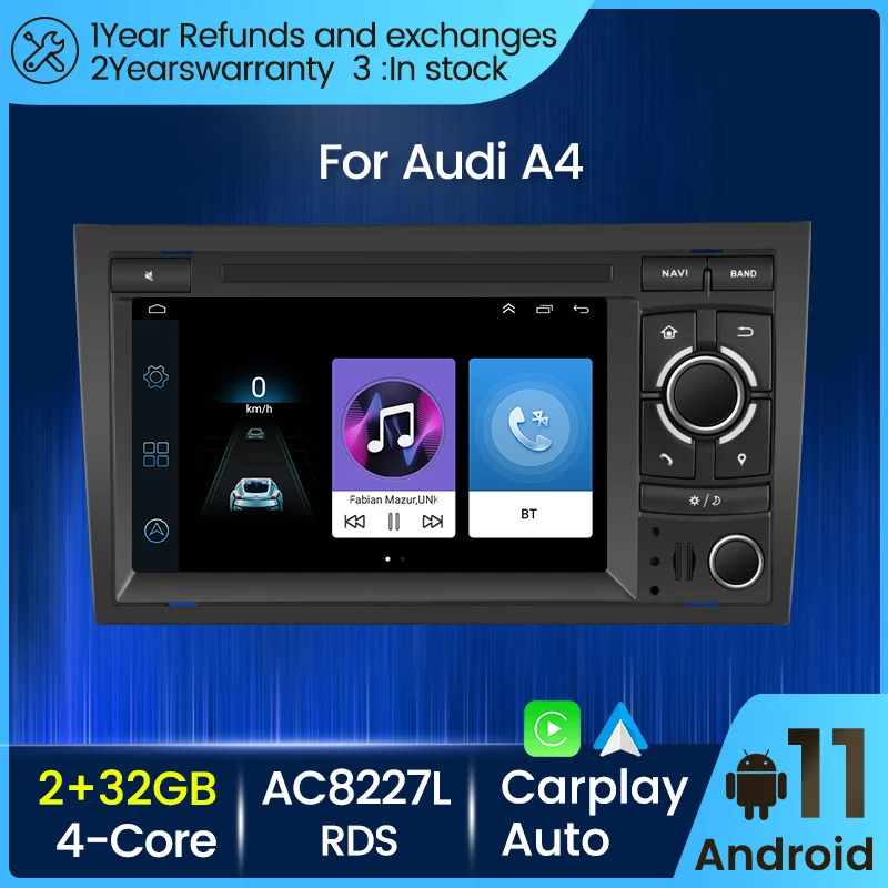Carplay 7&quot Android Автомобильное радио GPS Навигация для Audi A4 B9 B8 B7 B6 S4 RS4 SEAT Exeo