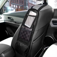 car seat side organizer auto seat storage hanging bag multi pocket drink holder mesh pocket car organizer interior accessorie