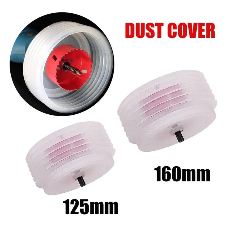 

Elastic Bowl Drill Dust Cover Hole Opener Dust Collector for Wood Electrician
