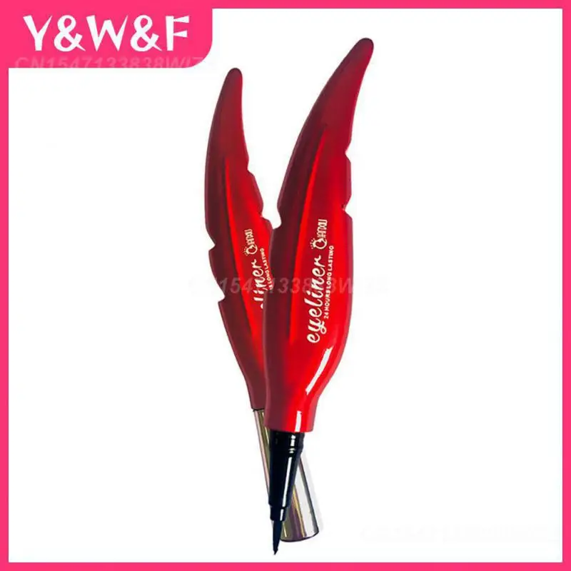 

Black Liquid Eyeliner Eye Make Up Waterproof Long Lasting Eye Liner Quill-shaped Easy To Wear Eyes Makeup Cosmetics Tools