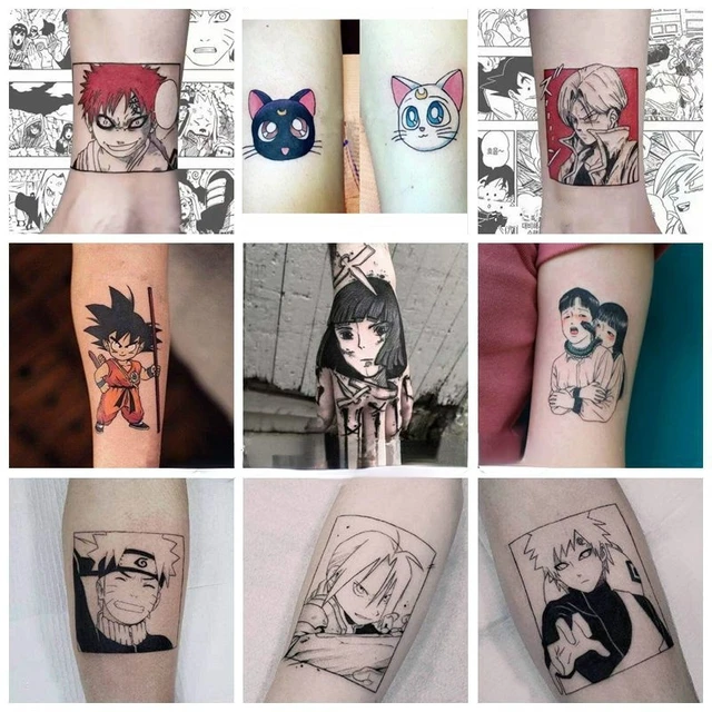 8 Padrões Anime Ninja Tatuagens Temporárias Braço Corpo Cosplay Trajes Dos  Desenhos Animados Preto À Prova Dwaterproof Água Falso Tatuagem Adesivos  Para Mulher Homem - Tatuagens Temporárias - AliExpress