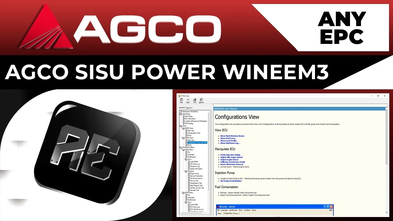 Фото TruckEPC3 AGCO SISU Power WinEEM3 Service Tool 1.2.1.1 (WinTest) CD №3