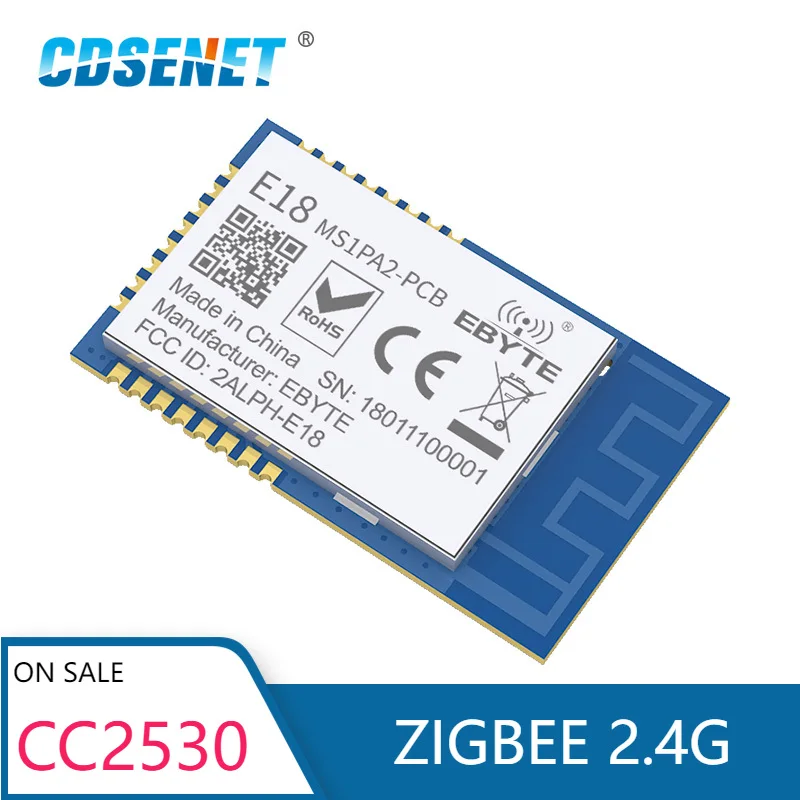 10 шт., CC2530 ZigBee3.0 Mudule 2,4 ГГц 20 дБм 800 м
