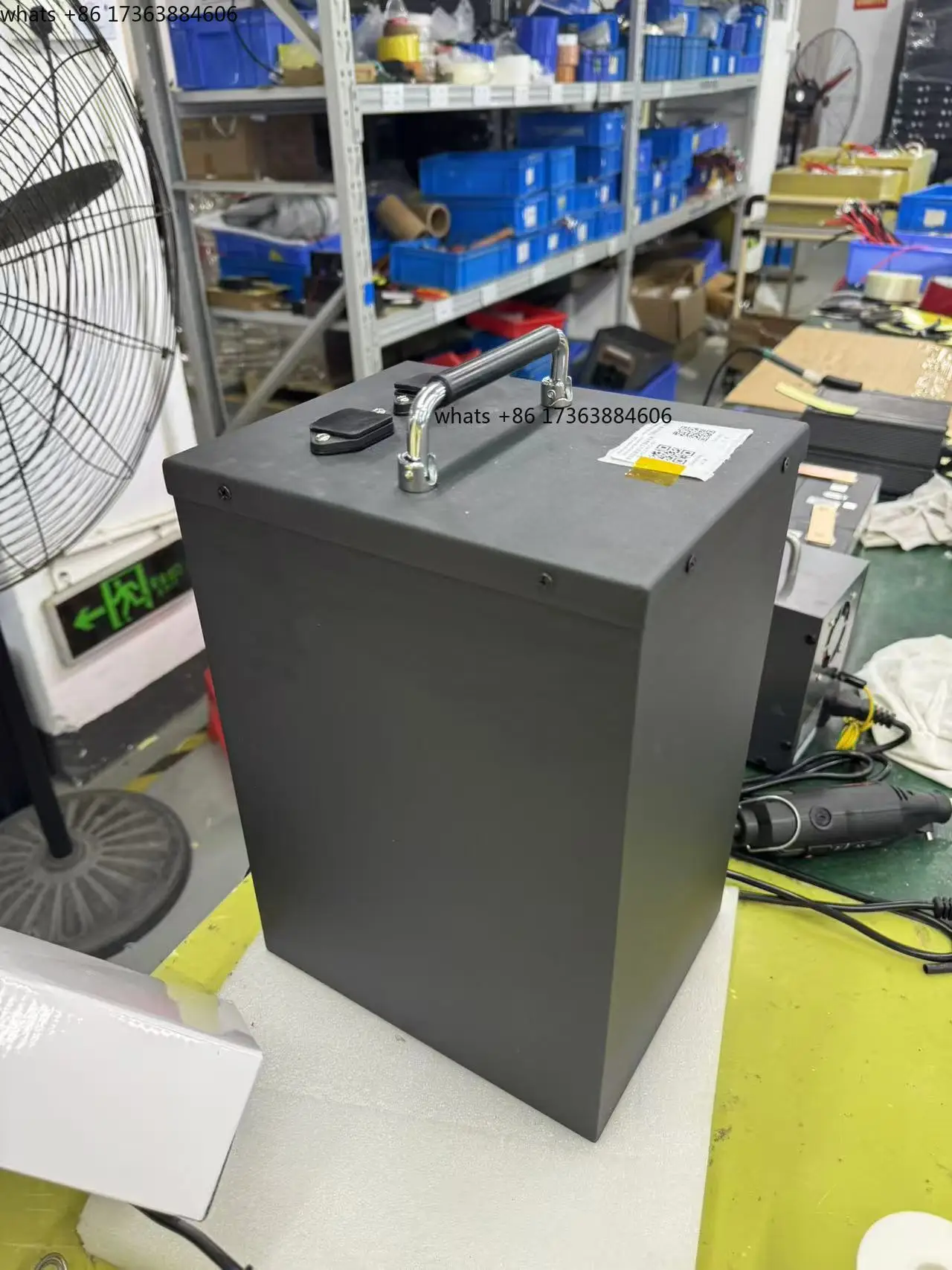 Фото Аккумулятор Cycle Rechargeable Lithium Ion LiFePO4/NCM 48В/60В/72В 50Ач/60Ач/80Ач/100Ач с Bluetooth BMS и быстрой зарядкой №4