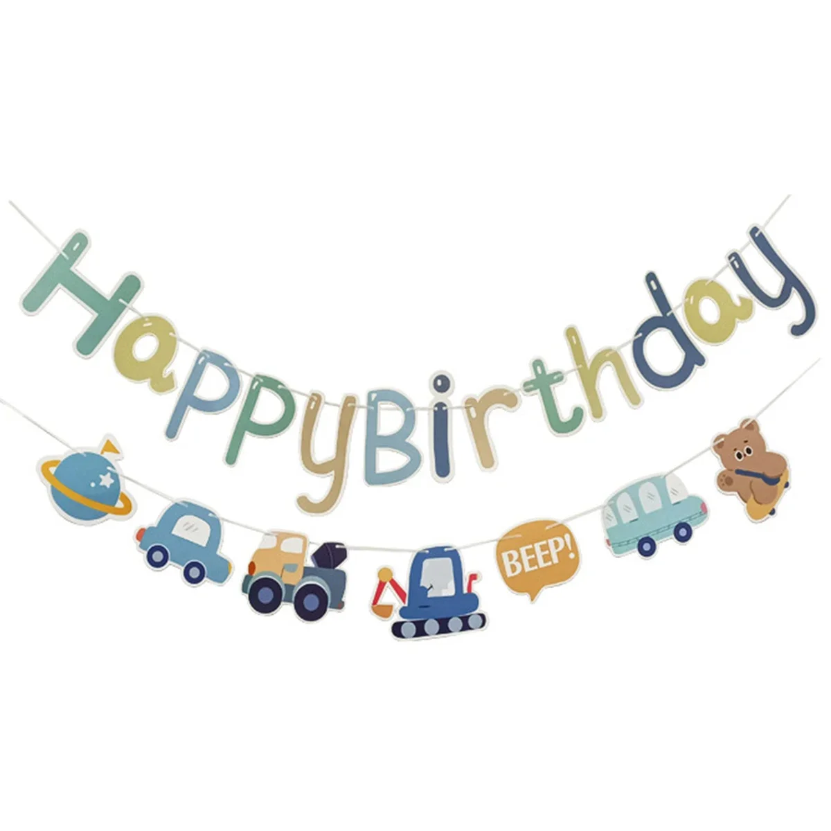 Детский бумажный автомобиль MOONBIFFY для дня рождения