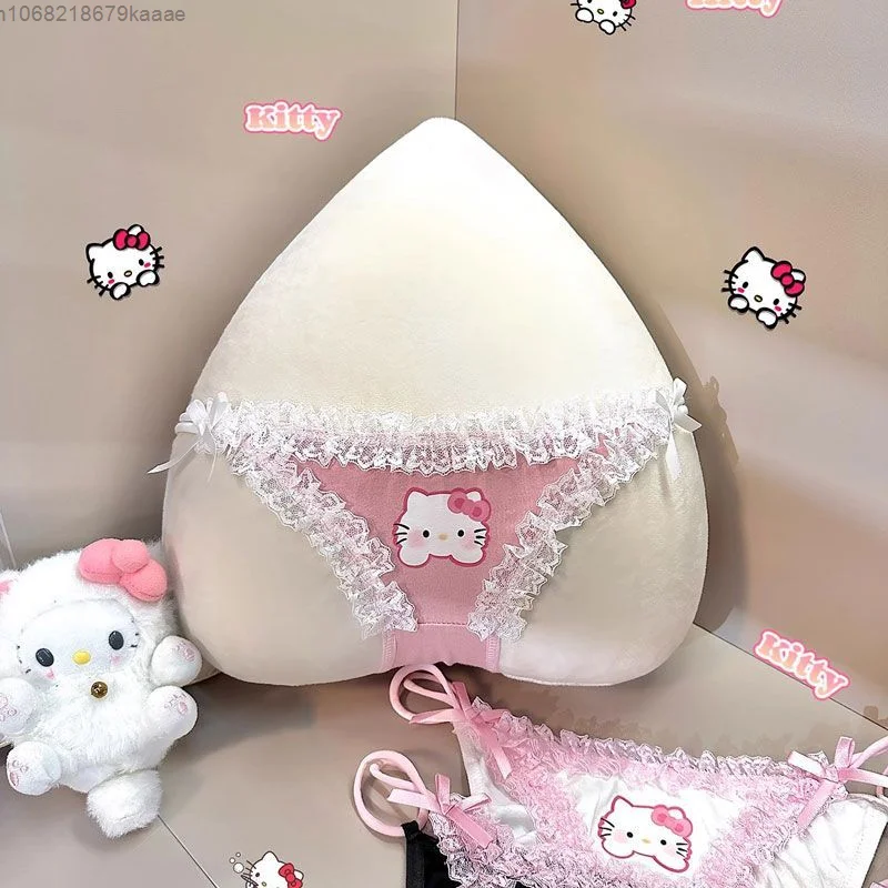 Sanrio Hello Kitty женские удобные сексуальные милые кружевные дышащие трусики модные