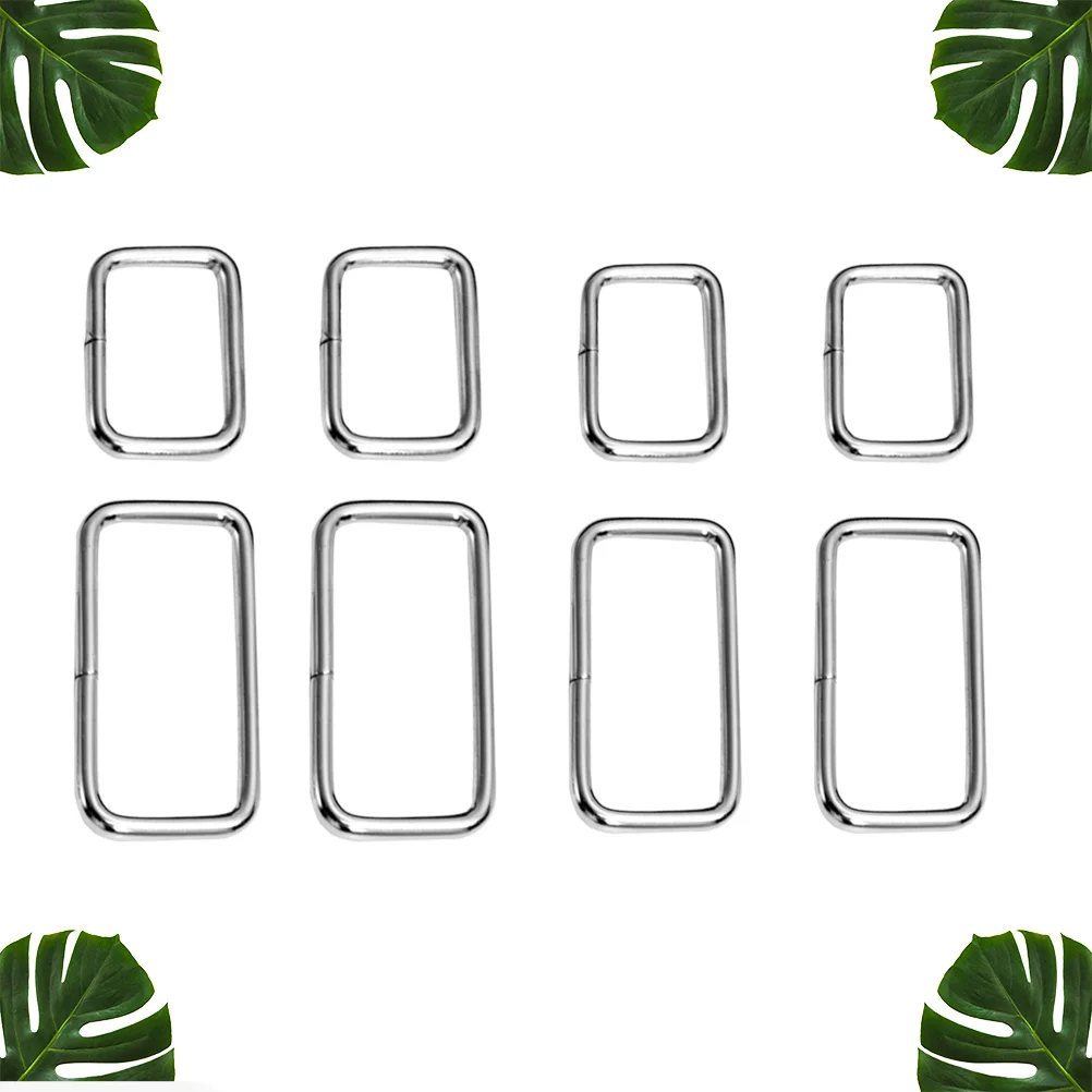 

Buckle Strap Ringkeeper Hook Purse Slide Adjuster Metal Snap Slides Belt Belts Webbing Shoulder Buckles