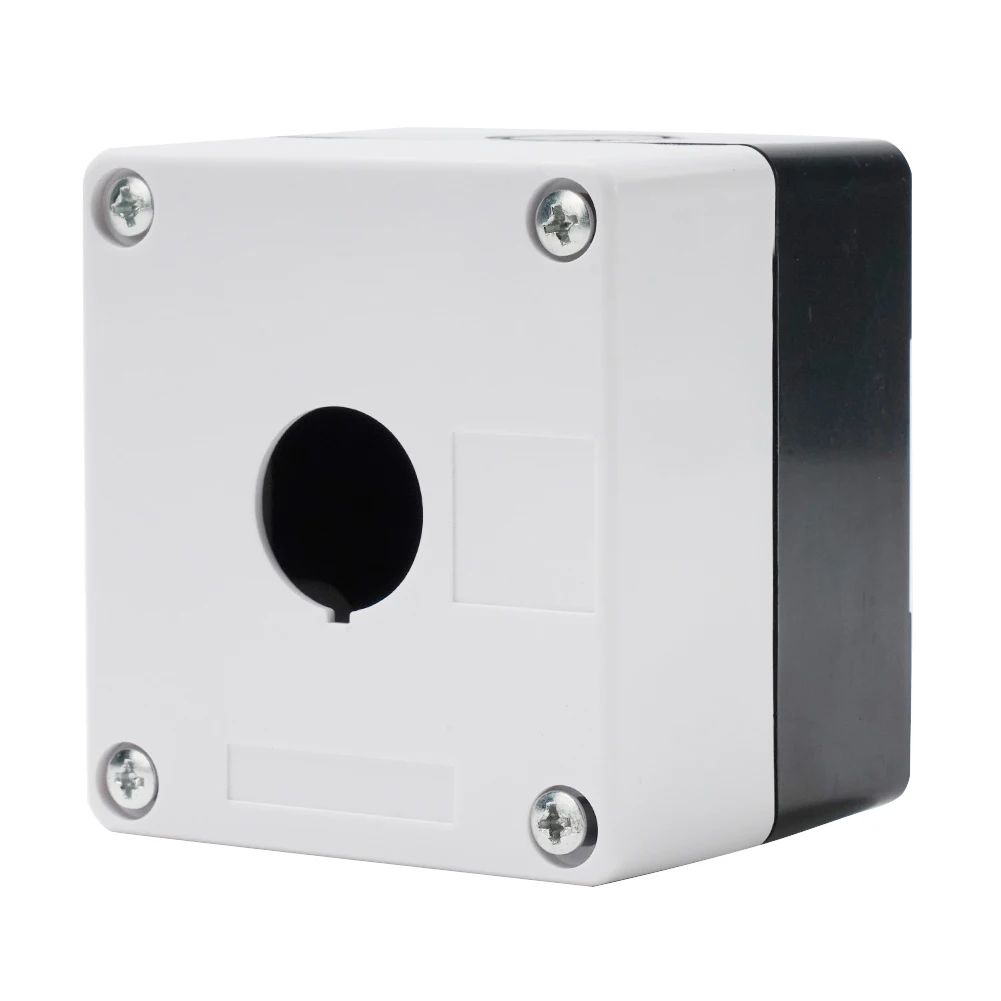 

Industrial Control Button Box Oxidation Resistance Waterproof White 1 Pcs ABS Plastic Corrosion Resistant Dustproof