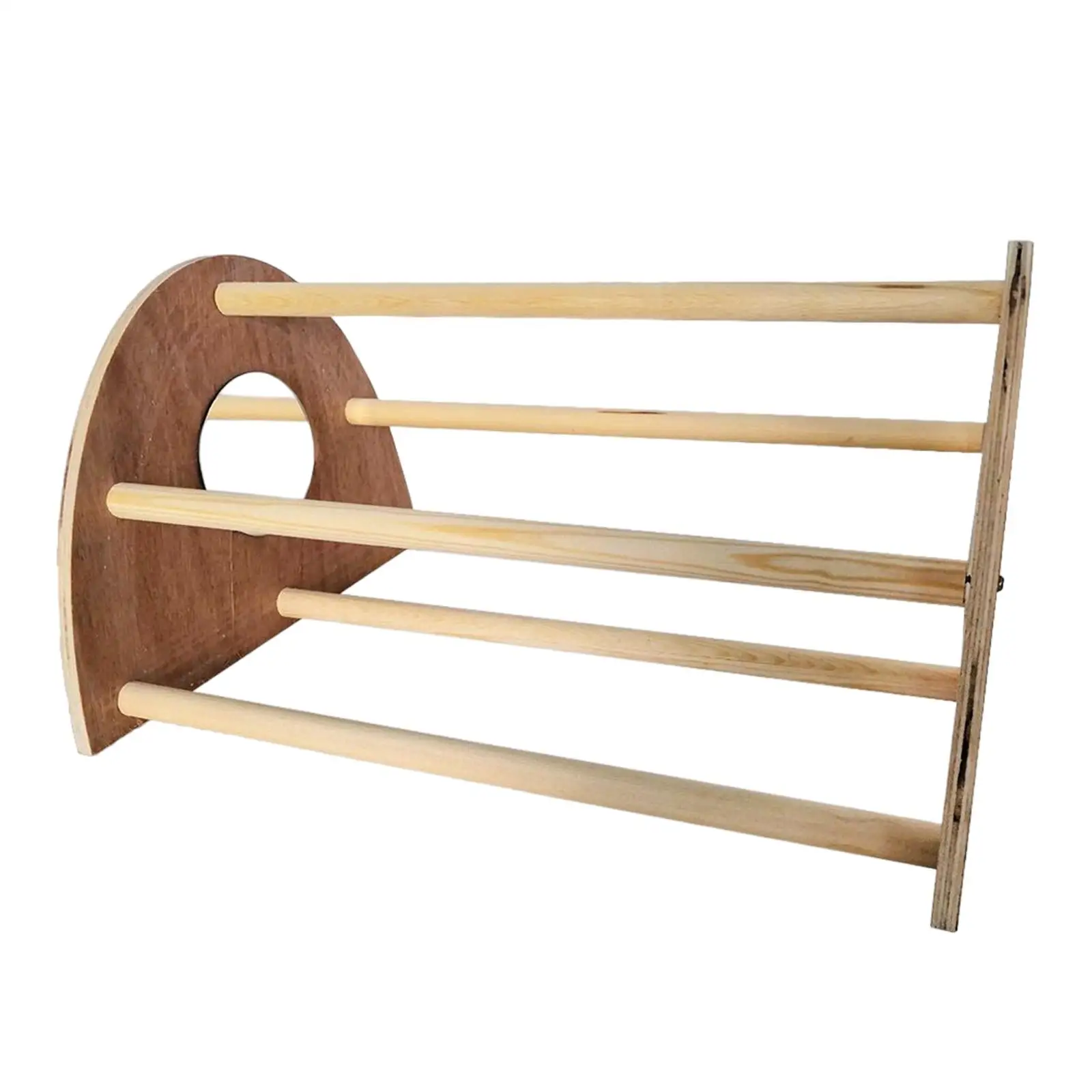 

Chicken Wood Stand Roost Entertainment Toy Handmade Bird Perch Stand Toy for Macaw Coop and Brooder Baby Chicks
