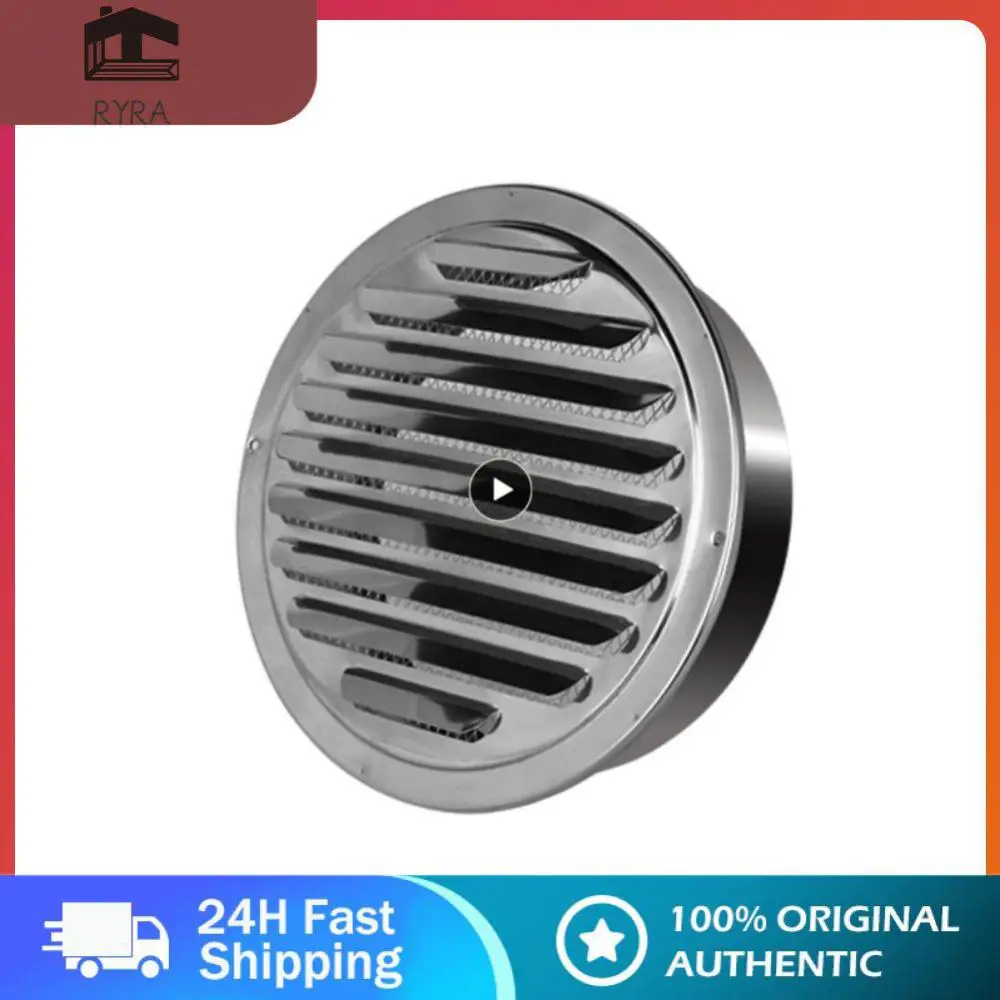 

Silver Vents Strong Toughness Rain-proof Air Fence Antirust Durable Ventilator Stainless Steel Fly Nets Ventilation Cover