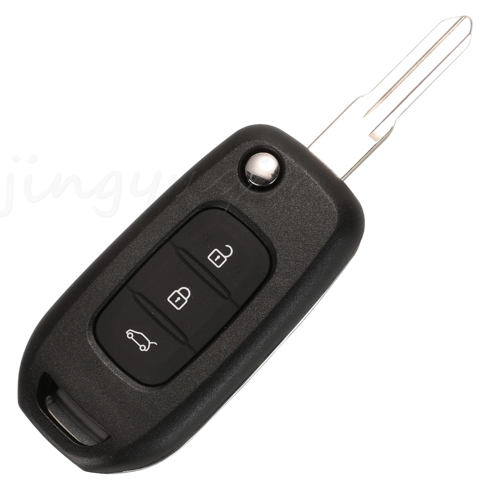 Фото Jingyuqin CWTWB1G767 откидной дистанционный ключ 433 МГц 4A чип для Renault Kadjar Captur Megane 3 символ Logan 2 Sandero 2 Dacia Duster №3
