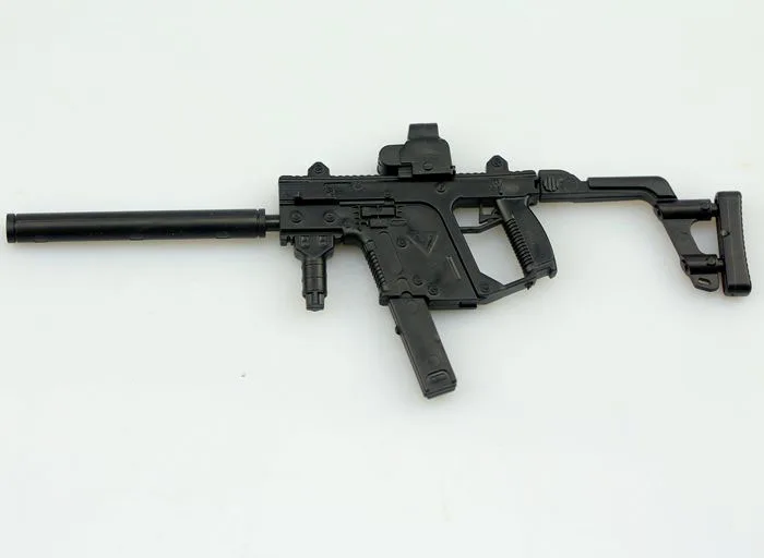 Масштаб 1:6 KRISS Submachine Gun пластиковая Сборная модель огнестрела для 12-дюймовой