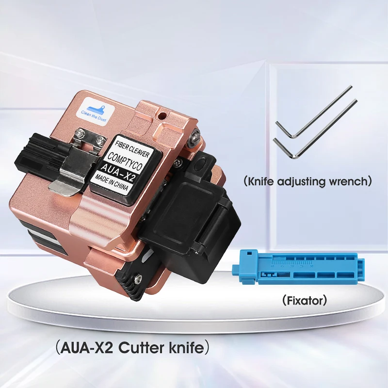 COMPTYCO FTTH Fiber Optic Tool Kit with Fiber Fibra Optica Power Meter and 10mW Visual Fault Locator AUA-X2 FTTH Tool