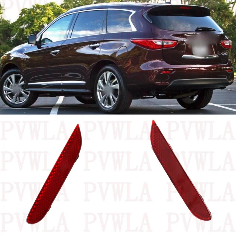 Задний бампер фонарь отражатель NI1184101N NI1185101N для Infiniti QX60 2014 2015