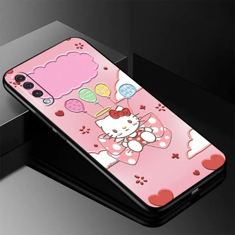 Чехол для Samsung Galaxy A50 A02s A70 A10 A10s A90 A51 A02 A01 M52 M31 M30S черный мягкий чехол смартфона