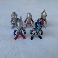 bandai genuine ultraman action figure ultraman zero ultraseven ultraman gaia joints movable model ornament toys