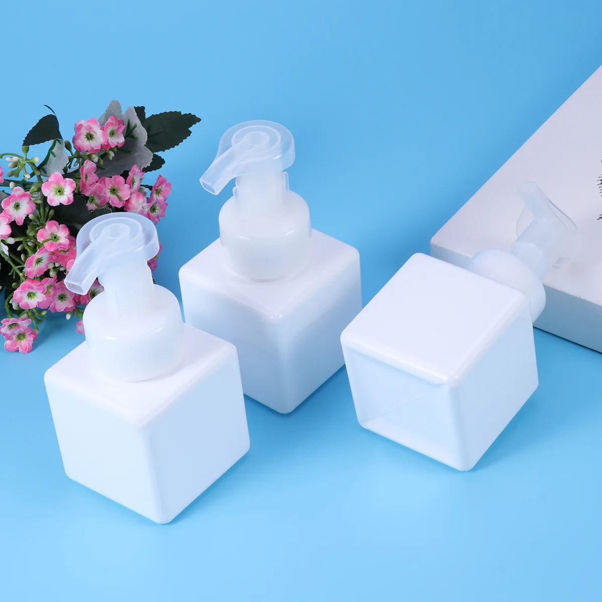 

Bottle Foaming Pump Soap Bottles Dispenserliquid Shampoo Travel Refillable Empty Containers Foamer Hand Facial Shower