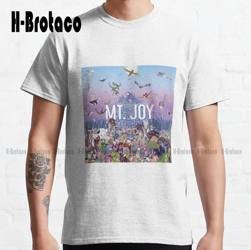 

Классическая футболка Mt Joy, рубашка с изображением дяди, высококачественные милые элегантные Симпатичные хлопковые футболки с милым изобра...