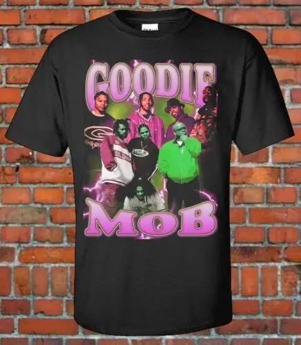 Клеточная терапия Goodie Mob Big Gipp CeeLo Green Soul Food Hip Hop Night Train Shirt