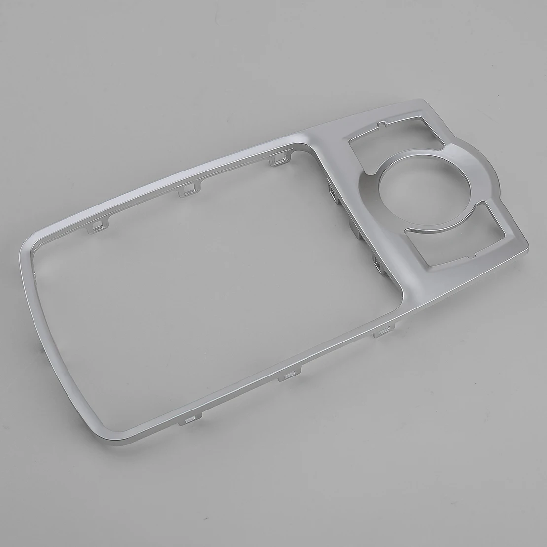 

НОВЫЙ 4л 0864260 Рамка панели переключения передач передней центральной консоли подходит для Audi Q7 2007-2008 2009 2010 2011 2012 2013 2014 серебристый ABS