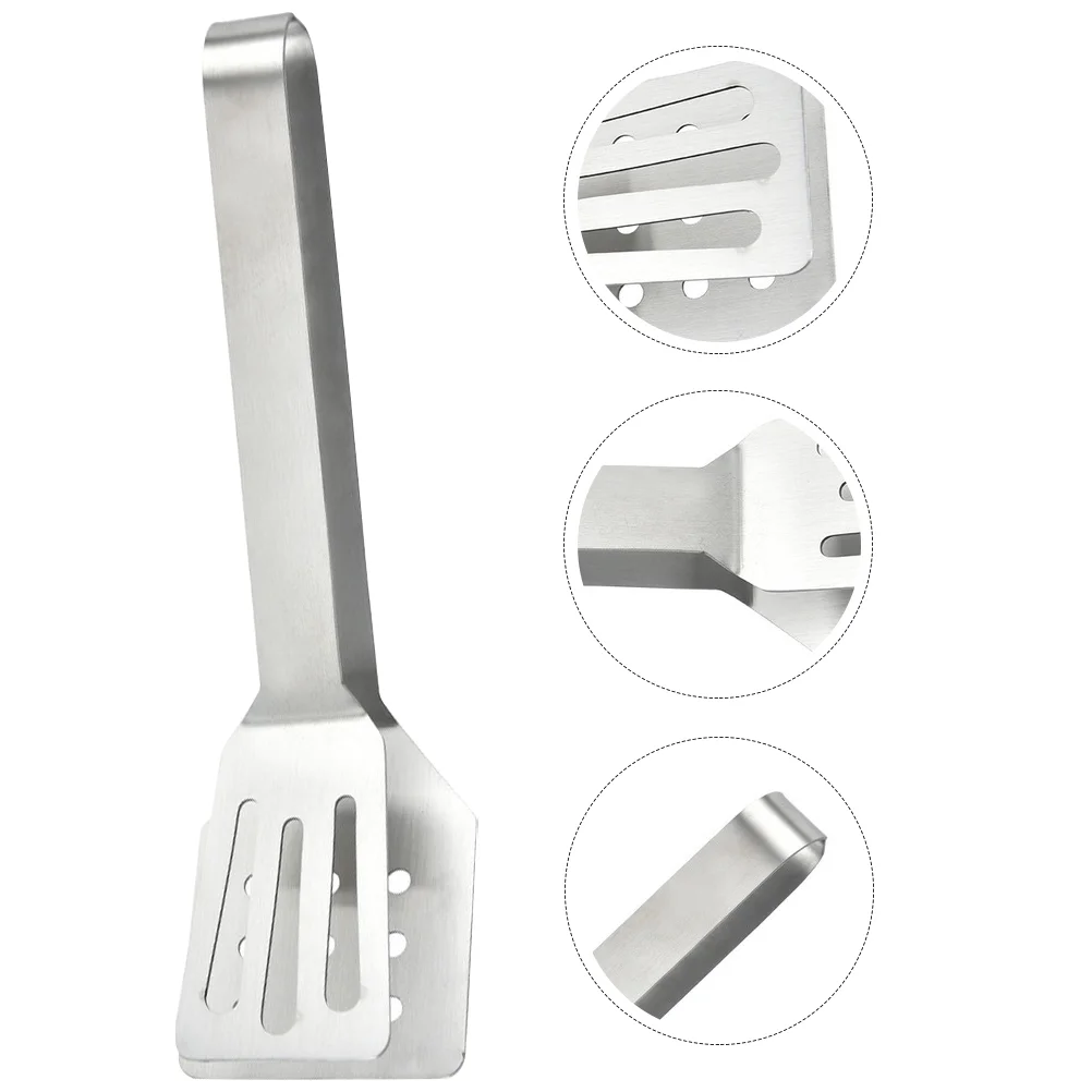 

Tongs Cooking Spatula Tong Salad Steaksiliconebread Grilling Clamp Clip Pizza Serving Chef Buffet Appetizer Server Utility