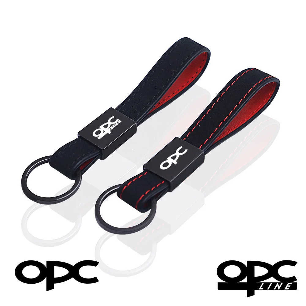 Кожаный Автомобильный Брелок для opel opc opcline astra h j k g vectra b c zafira corsa d |