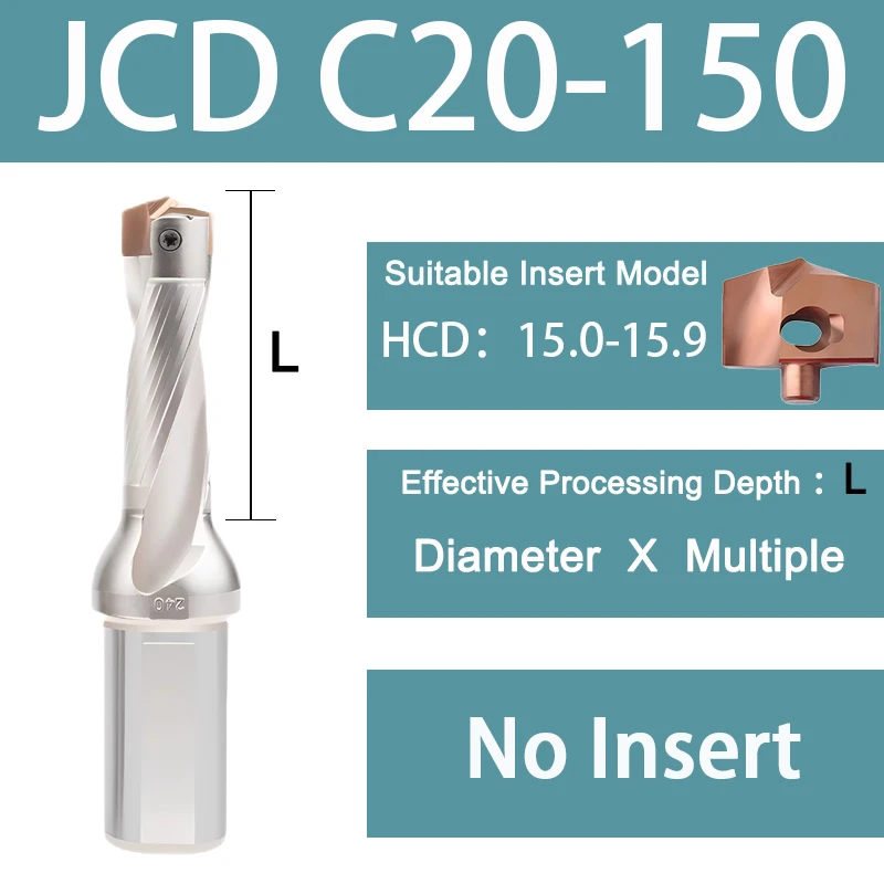 

Сменное сверло KAGAN 3D 5D 8D 10D внутреннее охлаждение