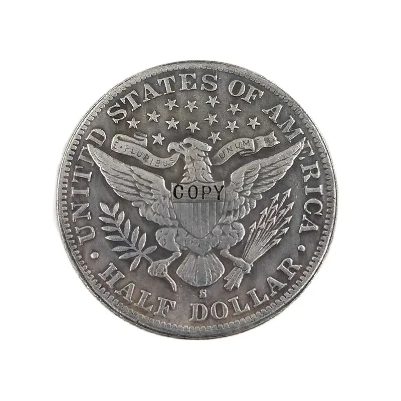 Копировальные монеты «S», «парикмахерский пол-доллар 1892 с-1915 с