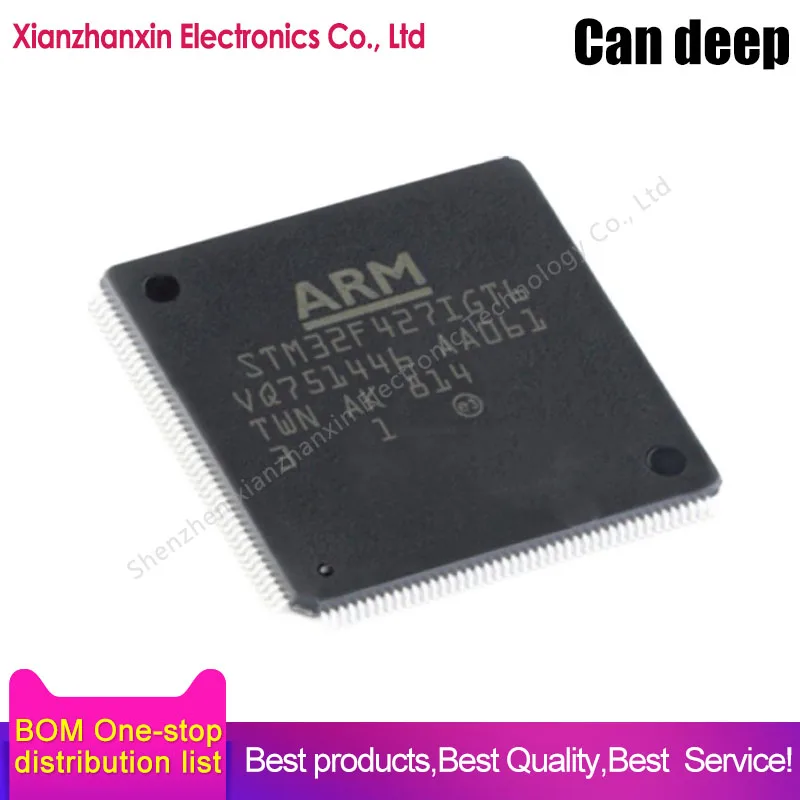 

1pcs/lot STM32F427IGT6 STM32F427 427IGT6 LQFP176 Micro controller chip brand new original