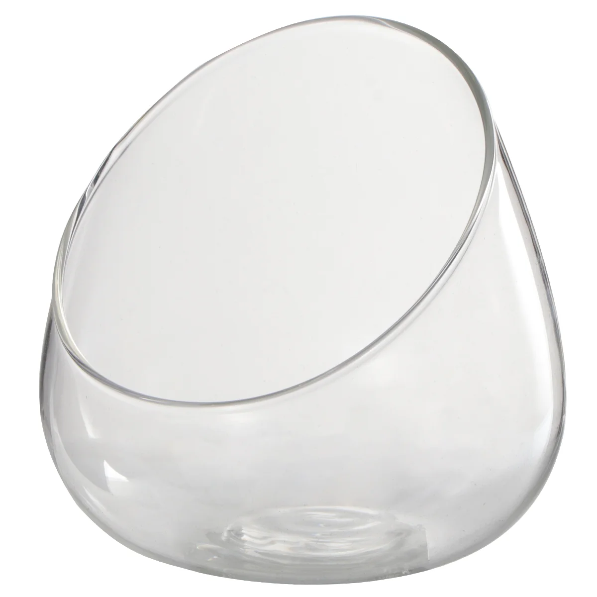 

Glass Vase Micro Landscape Bottle Bevel Micro-Ecology EnvironmentBottles Flower Cactus Planter Microlandschaft Terrarium Round