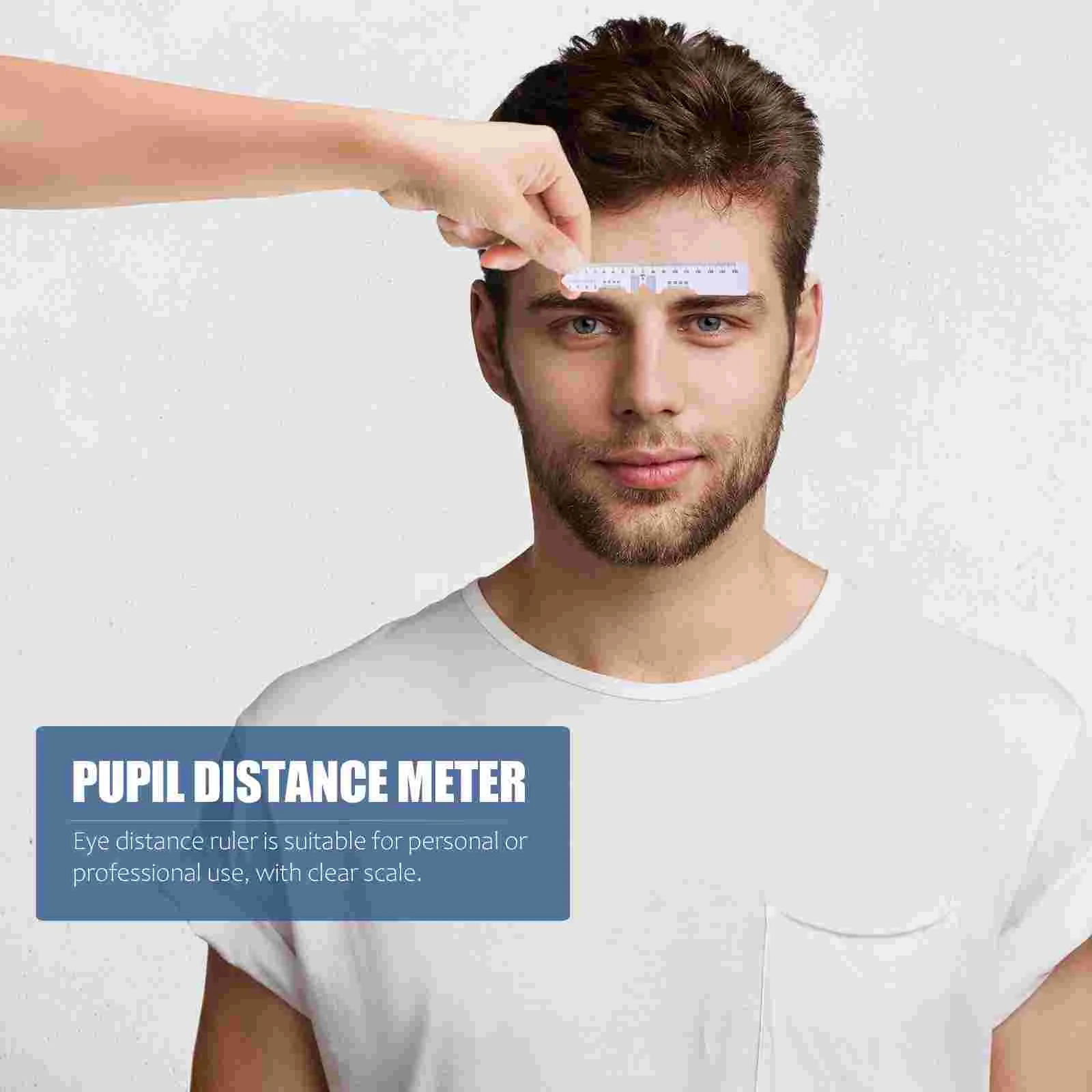 6-шт офтальмологические инструменты зеркало для глаз пупиллярная линейка