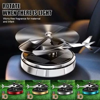 car air freshener aircraft perfume with solar powered propellers aroma diffuser rotating propeller easy installation dropship