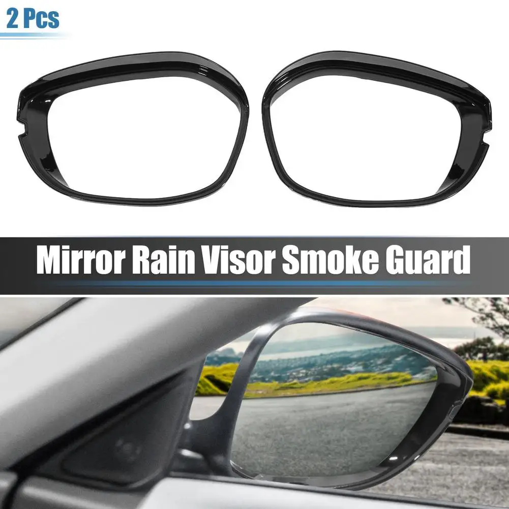 1 Pair Car Door Rearview Mirror Rain Visor Guard Cover ABS Rearview Eyebrow Cap Modified Parts for Honda Civic 11th Sedan 2022
