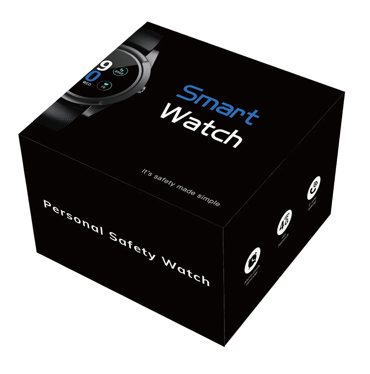 

Touch Screen 2 Way Calling Smart Watch with Fall Detective Elder GPS Positioning Device