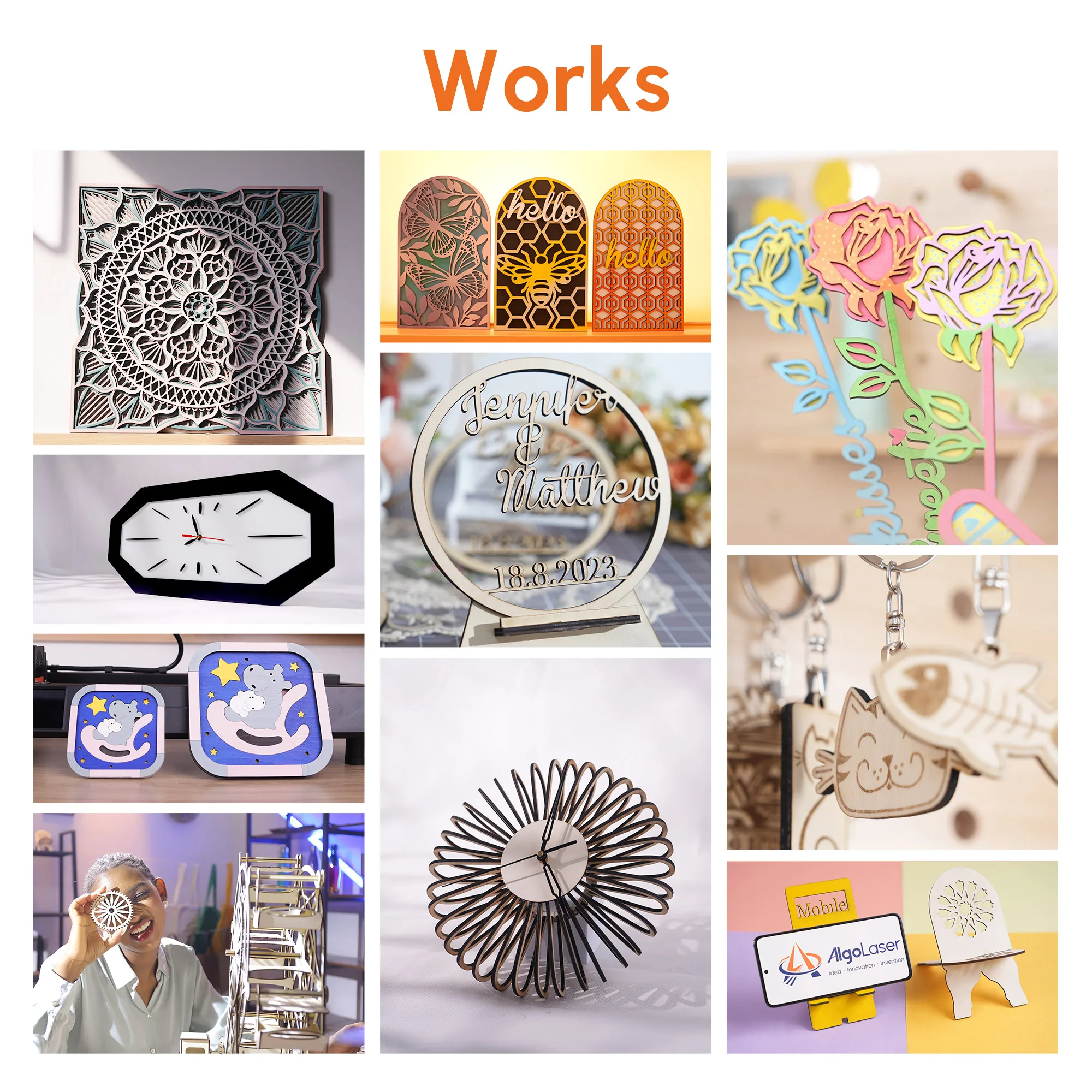 ORTUR 10 шт. листы липы незавершенная доска деревянная фанера натуральная DIY